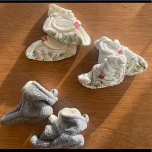 Infant boots/booties, 3-6 months, goumi kids